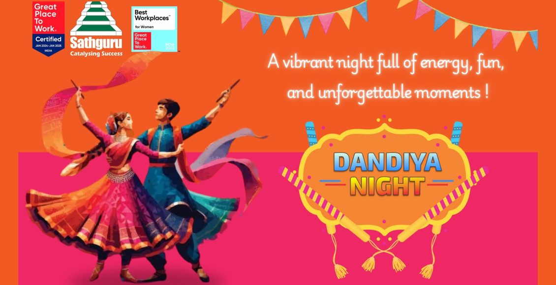 Sathguru Dandiya Night: A Night of Rhythm, Color, and Celebration!