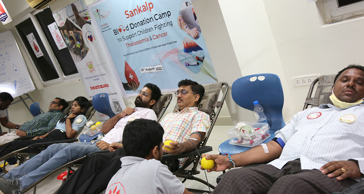 Sankalp Blood Donation Camp - Improving Quality Of Life Of Children ...